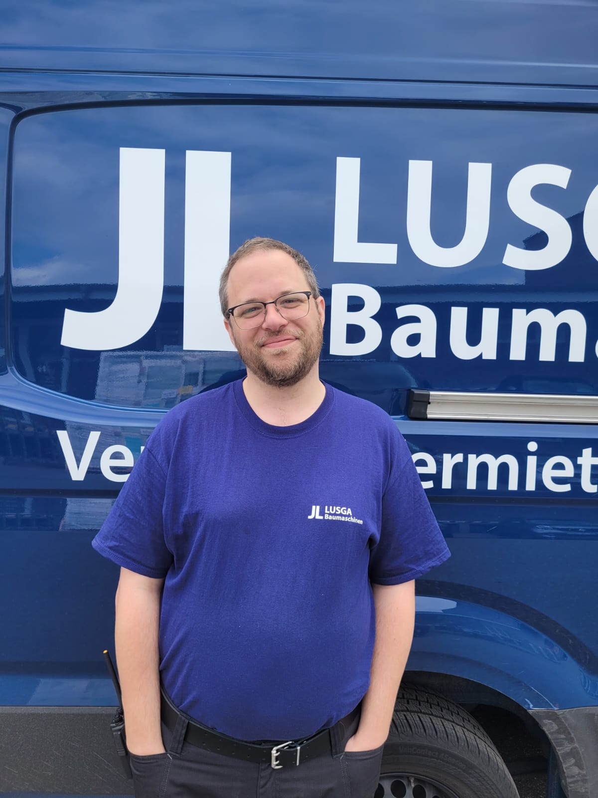 Mitarbeiter im Lager